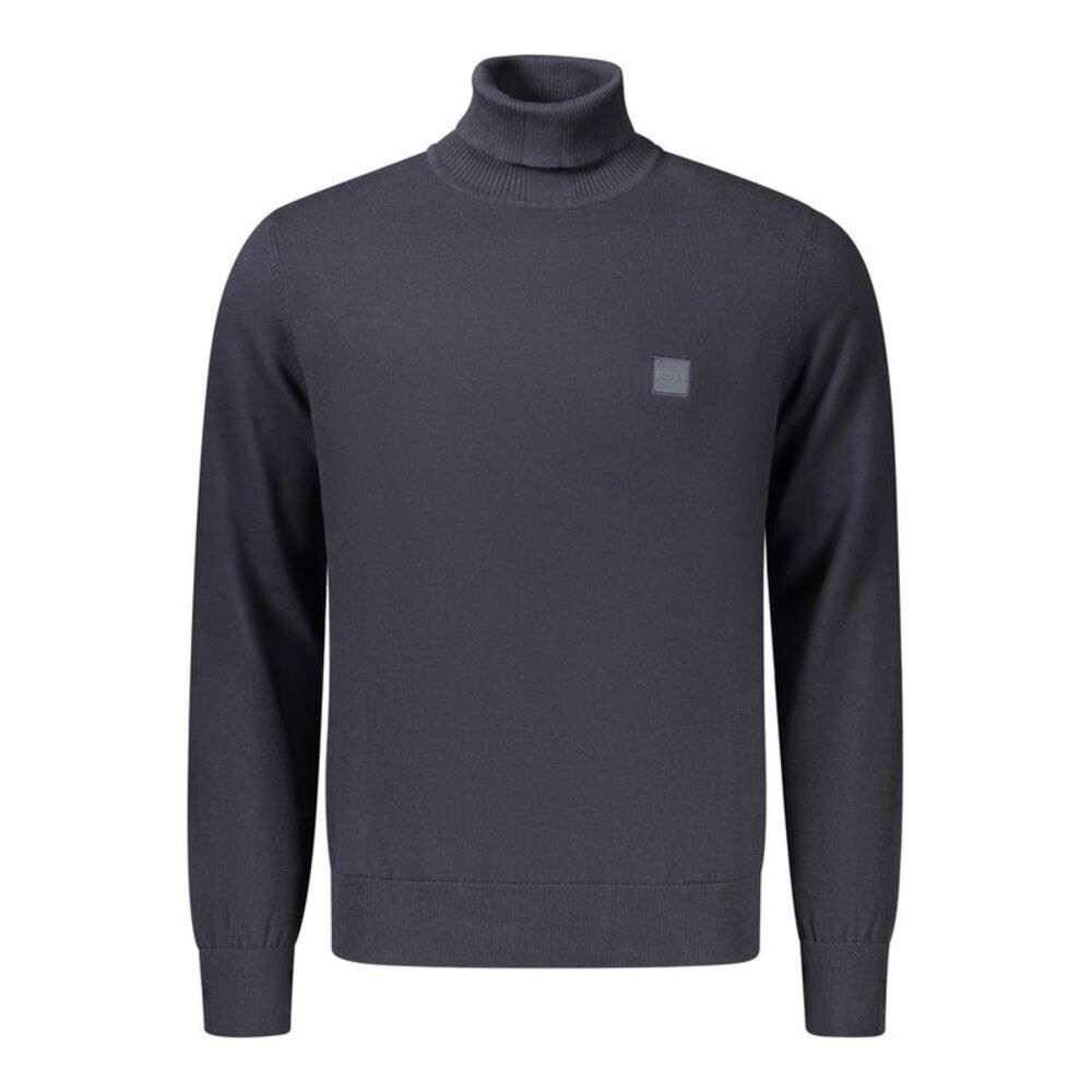 Hugo Boss Blue Cotton Men's Men's Sweater